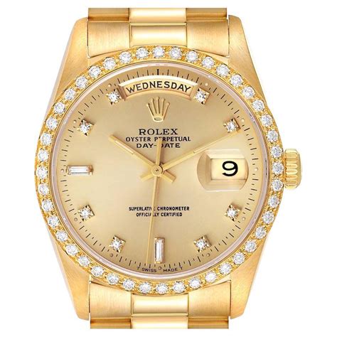 rolex or diamant homme prix|Rolex or jaune.